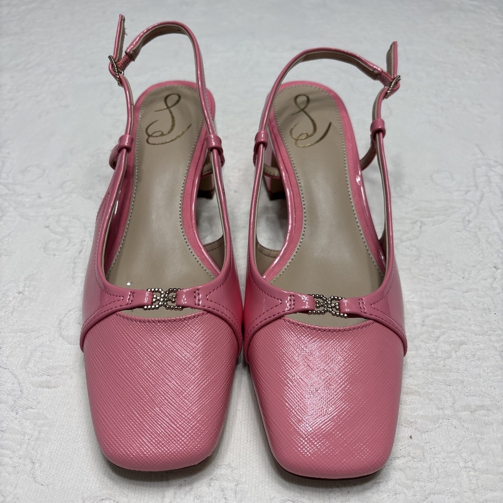 Sam Edelman Women's Kara Slingback Cap Toe Flat Shoes 7